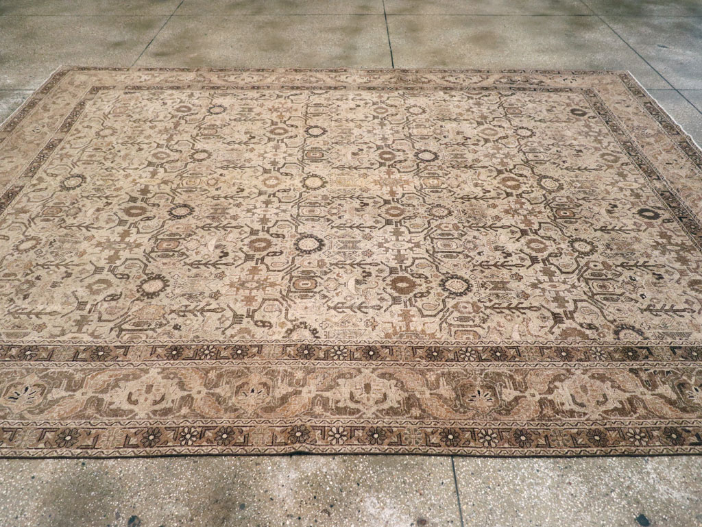 Antique Persian Tabriz Carpet, No.23527 - Galerie Shabab