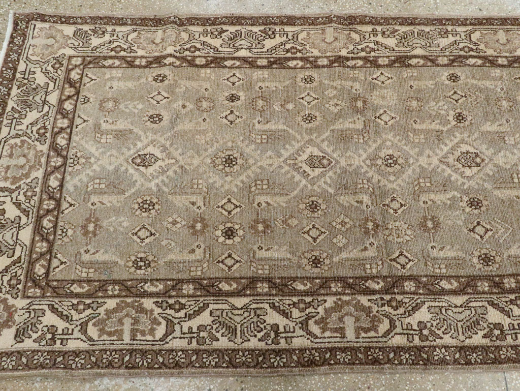 Vintage Persian Malayer Runner, No.23528 - Galerie Shabab