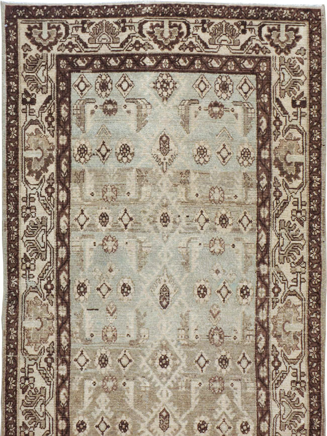 Vintage Persian Malayer Runner, No.23529 - Galerie Shabab