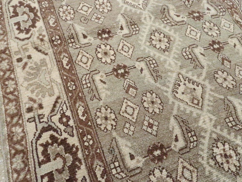 Vintage Persian Malayer Runner, No.23529 - Galerie Shabab