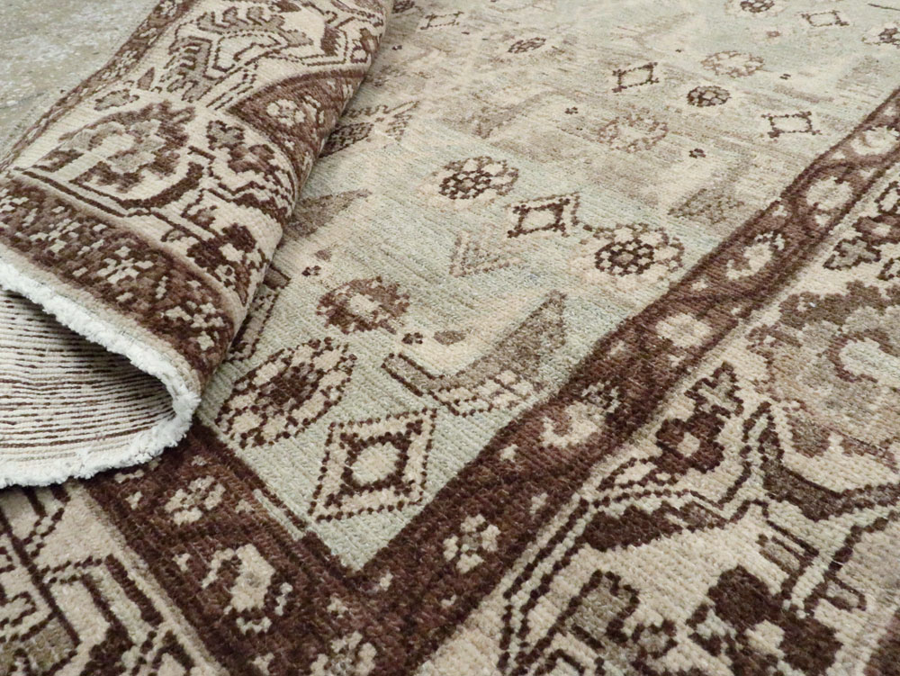 Vintage Persian Malayer Runner, No.23529 - Galerie Shabab