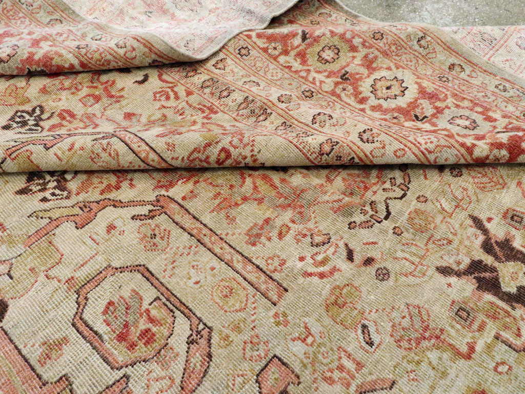 Antique Persian Mahal Carpet, No.23530 - Galerie Shabab