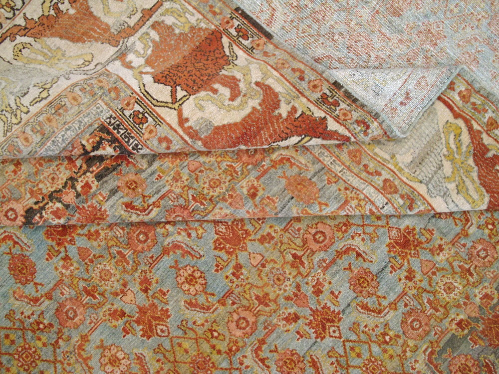 Antique Persian Senneh Rug, No.23531 - Galerie Shabab