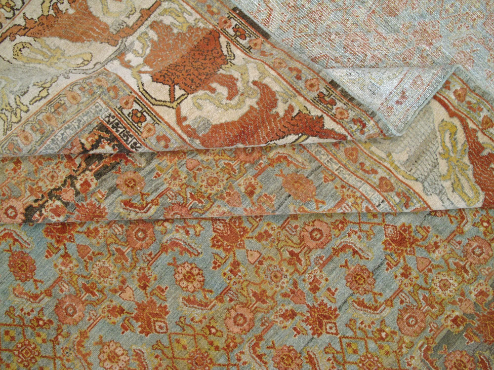 Antique Persian Senneh Rug, No.23531 - Galerie Shabab