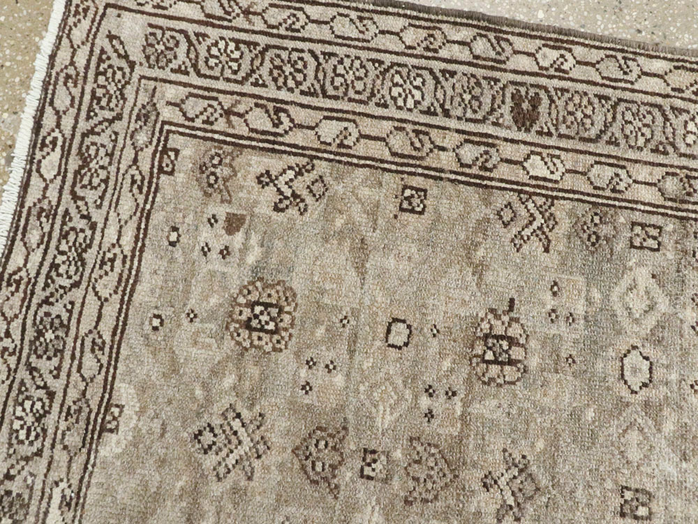 Vintage Persian Malayer Runner, No.23534 - Galerie Shabab