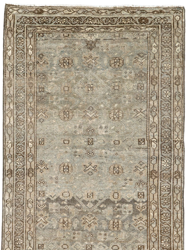 Vintage Persian Malayer Runner, No.23534 - Galerie Shabab