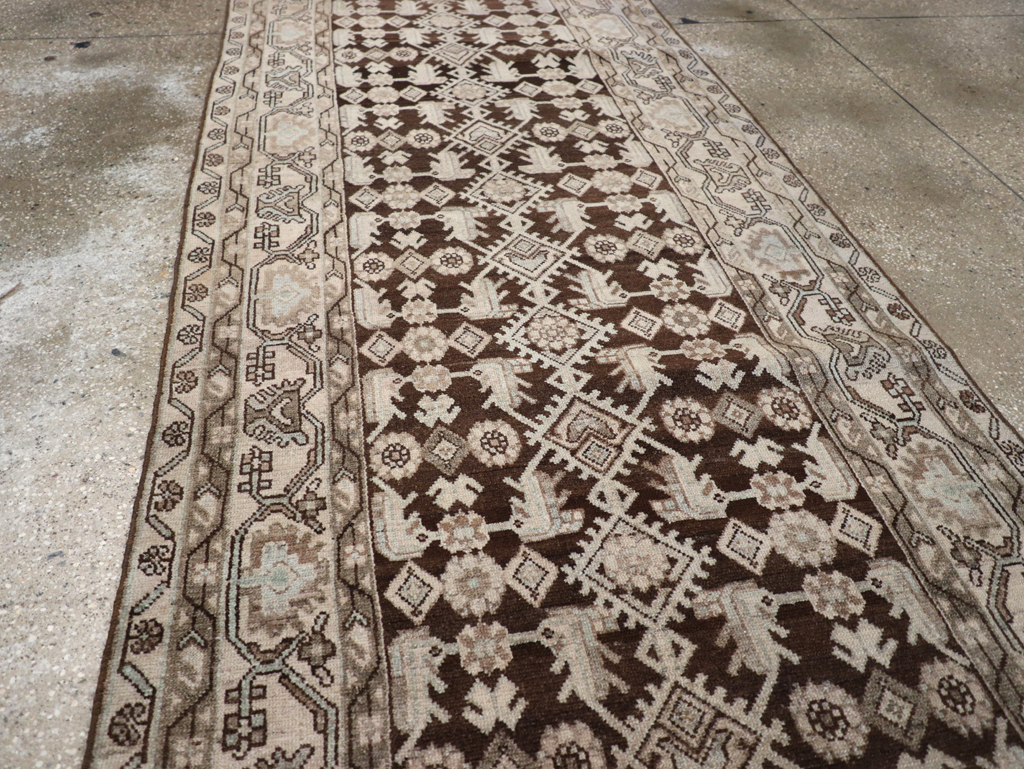 Vintage Persian Malayer Runner, No.23535 - Galerie Shabab