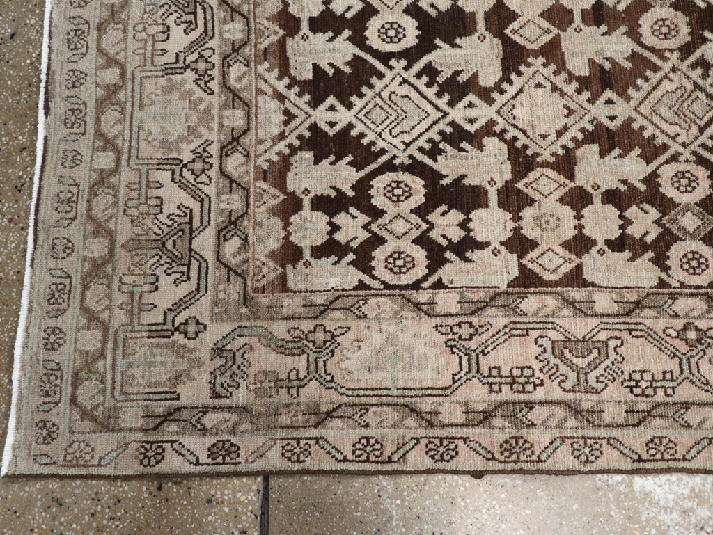 Vintage Persian Malayer Runner, No.23535 - Galerie Shabab