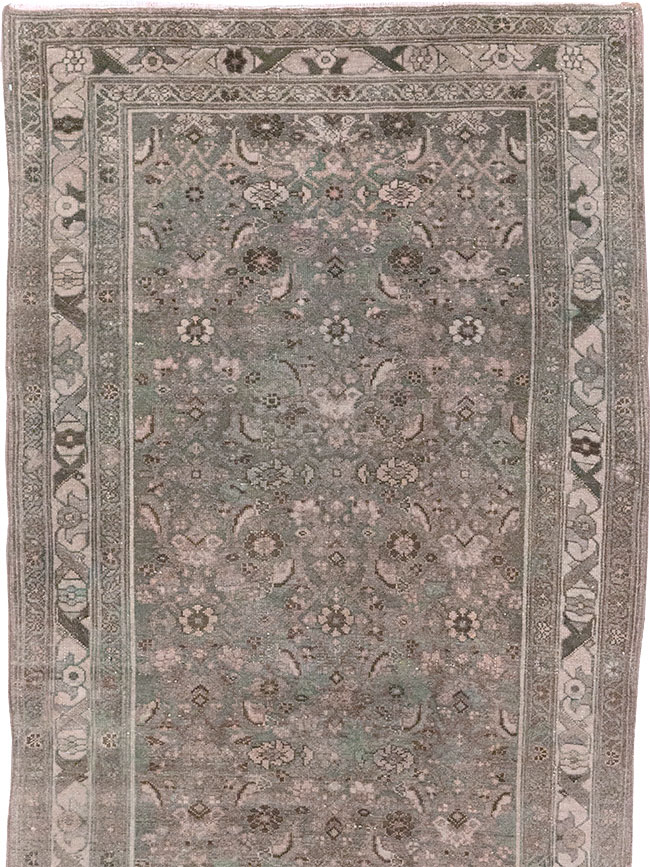 Vintage Persian Malayer Runner, No.23536 - Galerie Shabab