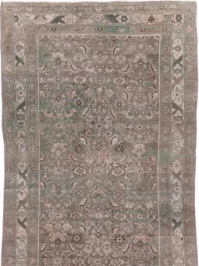 Vintage Persian Malayer Runner, No.23536 - Galerie Shabab