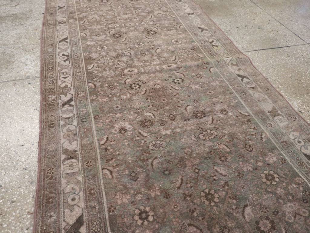 Vintage Persian Malayer Runner, No.23536 - Galerie Shabab