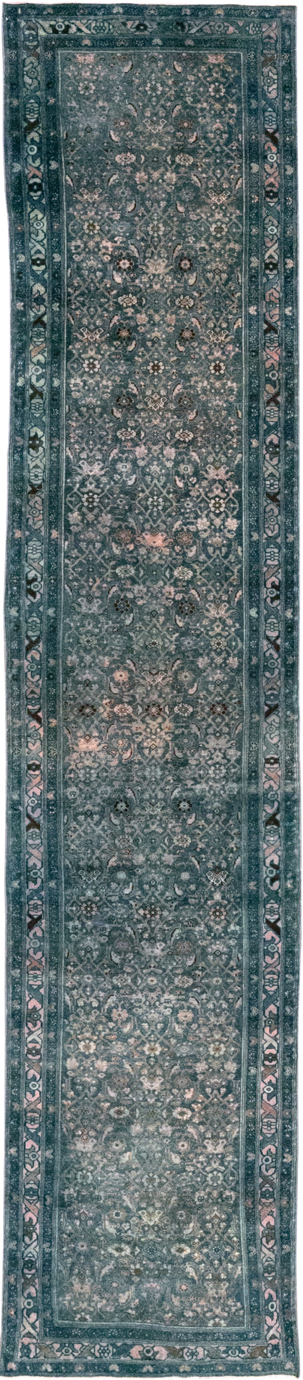 Vintage Persian Malayer Long Runner, No.23537 - Galerie Shabab