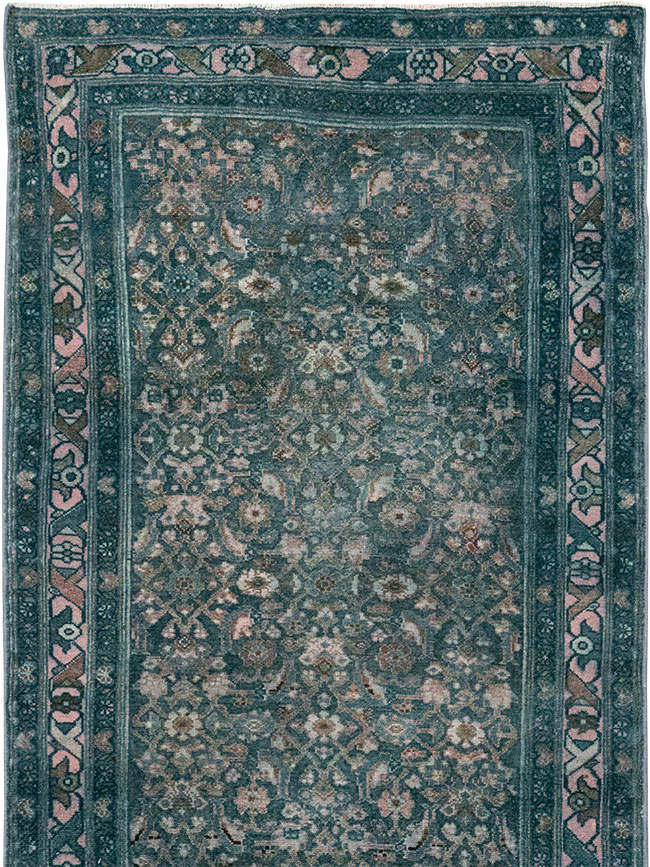 Vintage Persian Malayer Long Runner, No.23537 - Galerie Shabab