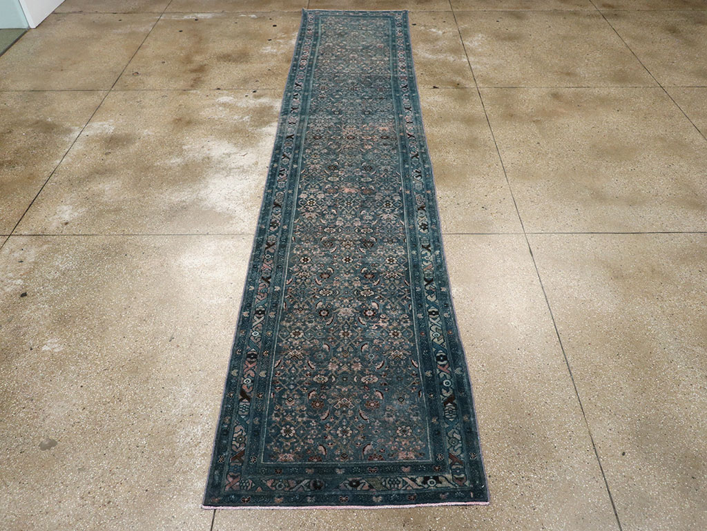 Vintage Persian Malayer Long Runner, No.23537 - Galerie Shabab