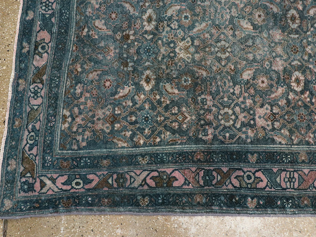 Vintage Persian Malayer Long Runner, No.23537 - Galerie Shabab