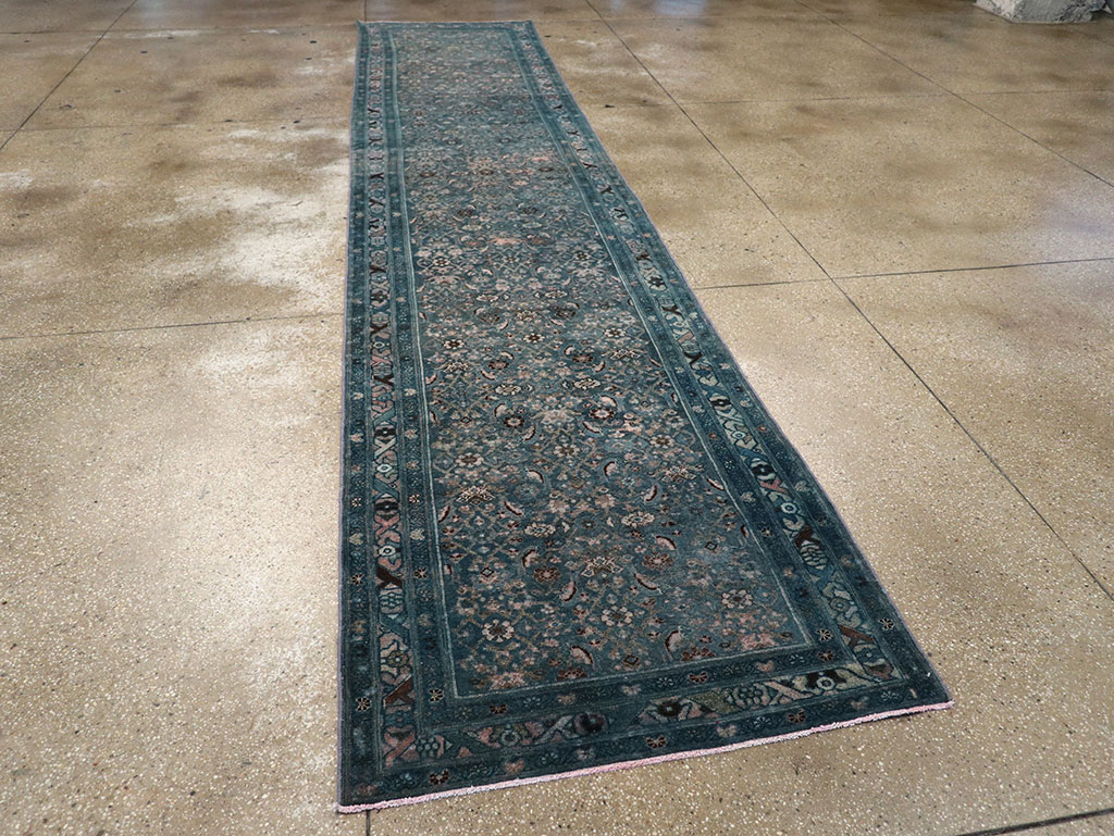 Vintage Persian Malayer Long Runner, No.23537 - Galerie Shabab