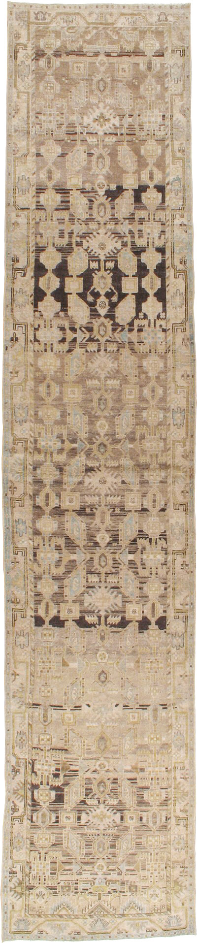 Vintage Persian Malayer Runner, No.23538 - Galerie Shabab