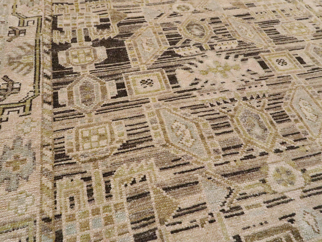 Vintage Persian Malayer Runner, No.23538 - Galerie Shabab