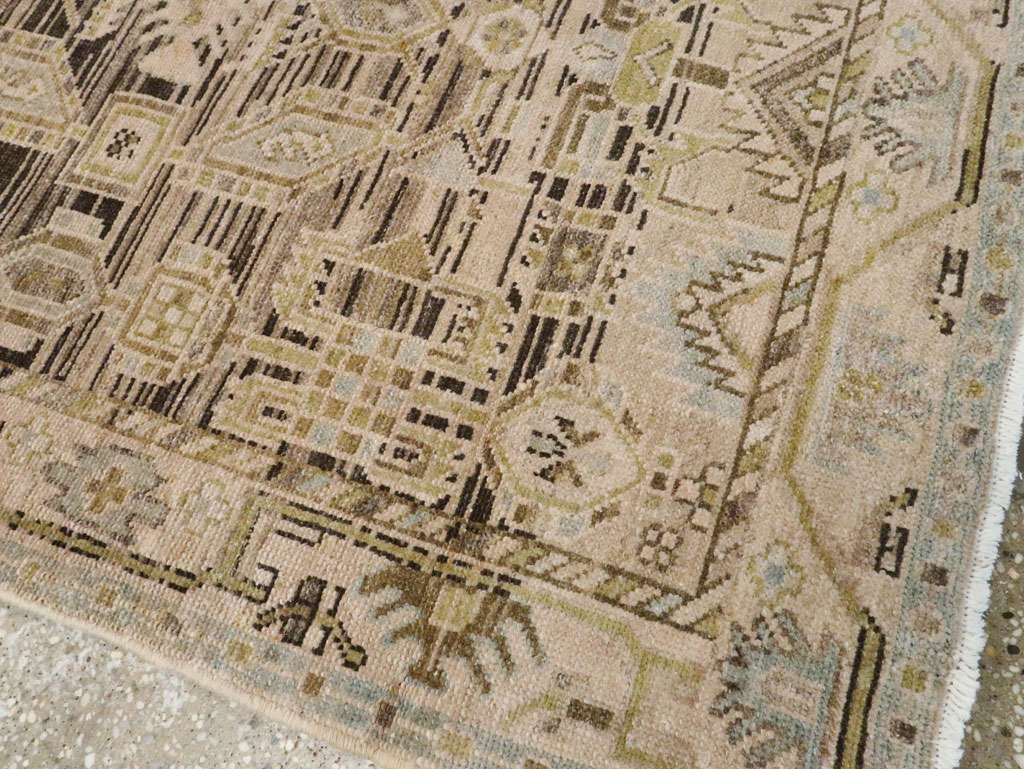 Vintage Persian Malayer Runner, No.23538 - Galerie Shabab