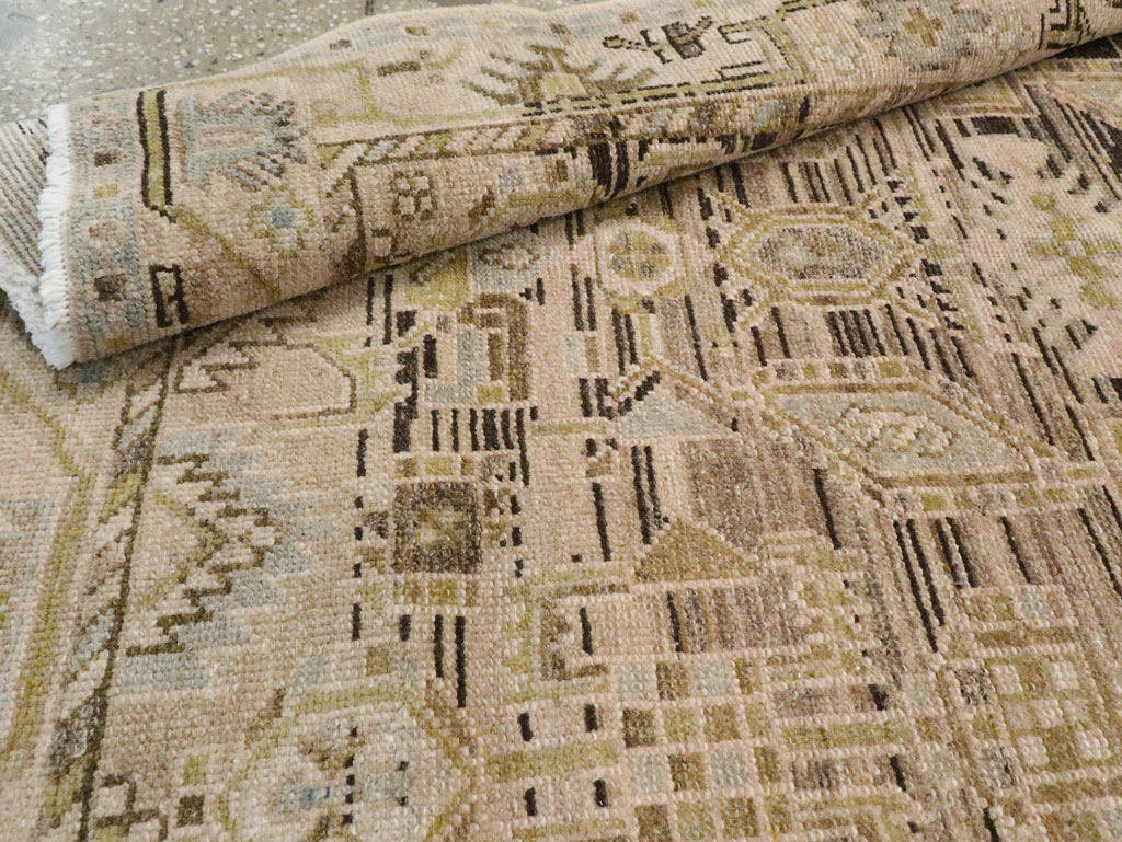 Vintage Persian Malayer Runner, No.23538 - Galerie Shabab
