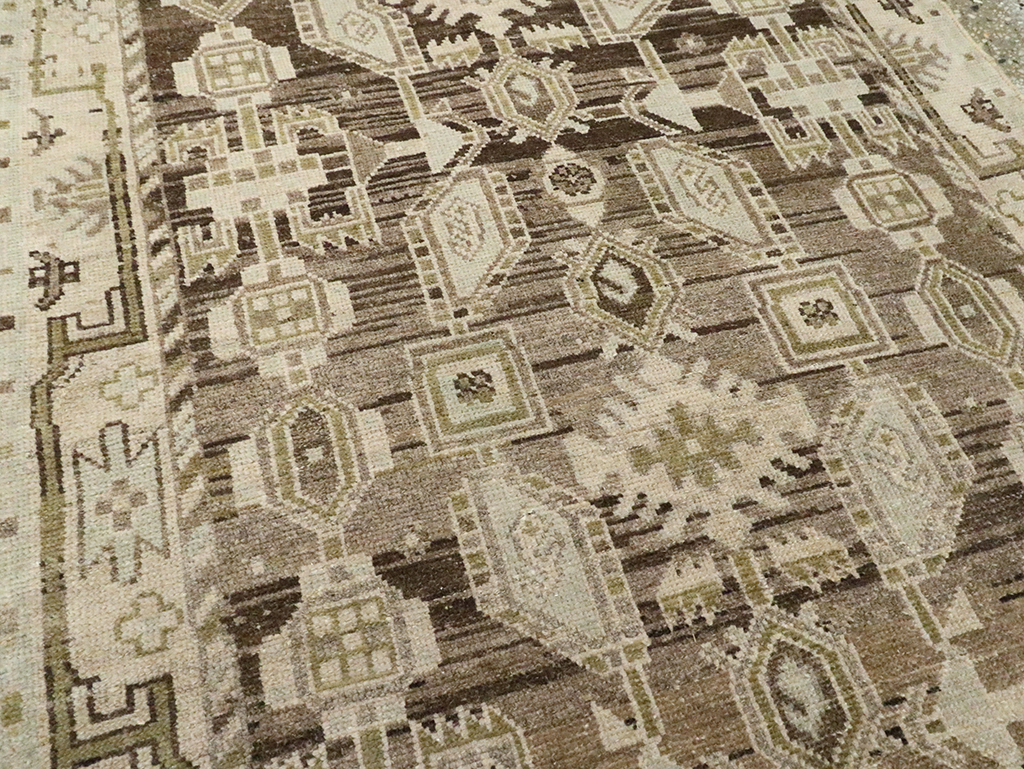 Vintage Persian Malayer Runner, No.23539 - Galerie Shabab