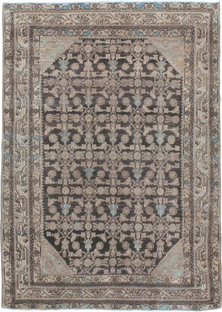 Vintage Persian Malayer Rug, No.23541 - Galerie Shabab