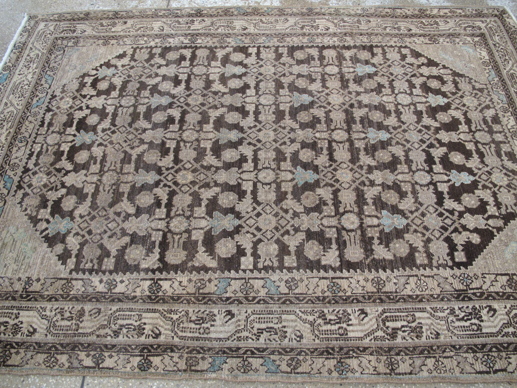 Vintage Persian Malayer Rug, No.23541 - Galerie Shabab