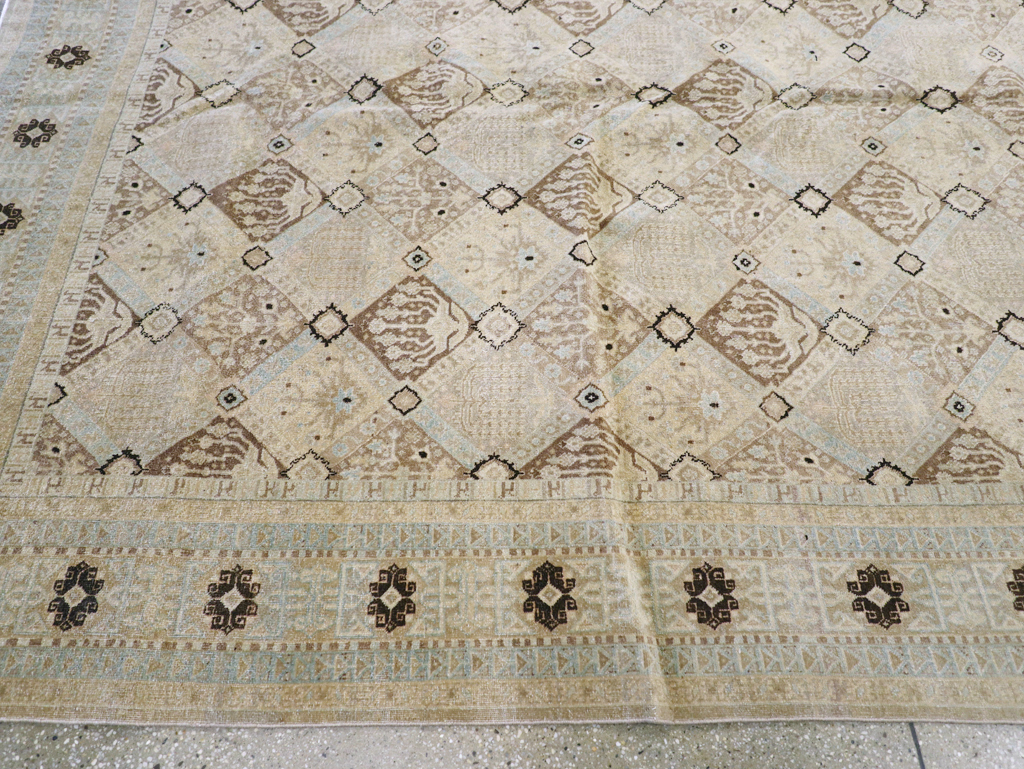 Vintage Persian Kashan Carpet, No.23545 - Galerie Shabab