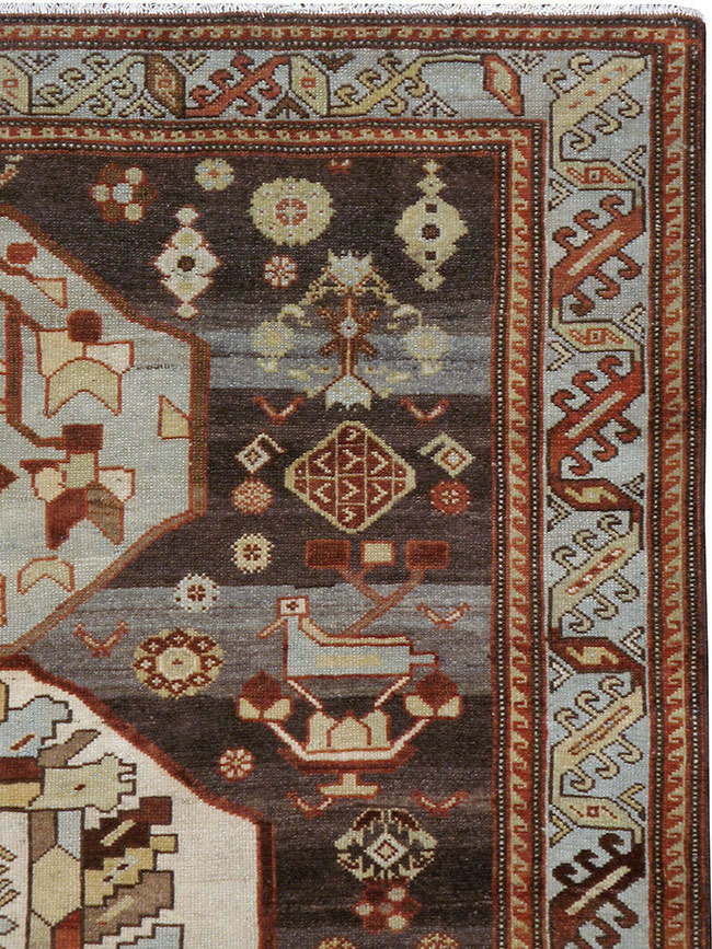 Vintage Persian Malayer Rug, No.23546 - Galerie Shabab