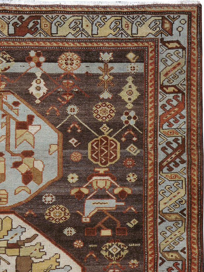 Vintage Persian Malayer Rug, No.23546 - Galerie Shabab