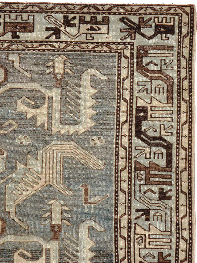 Vintage Persian Malayer Rug, No.23552 - Galerie Shabab
