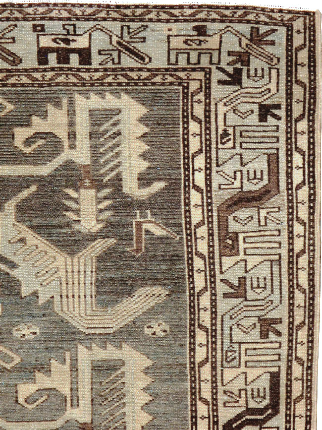 Vintage Persian Malayer Rug, No.23552 - Galerie Shabab