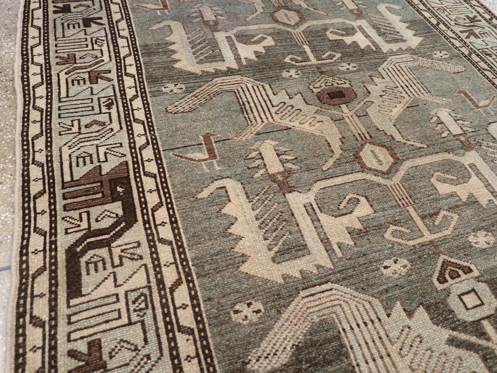 Vintage Persian Malayer Rug, No.23552 - Galerie Shabab