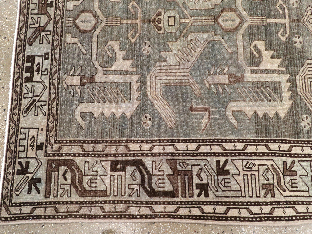 Vintage Persian Malayer Rug, No.23552 - Galerie Shabab