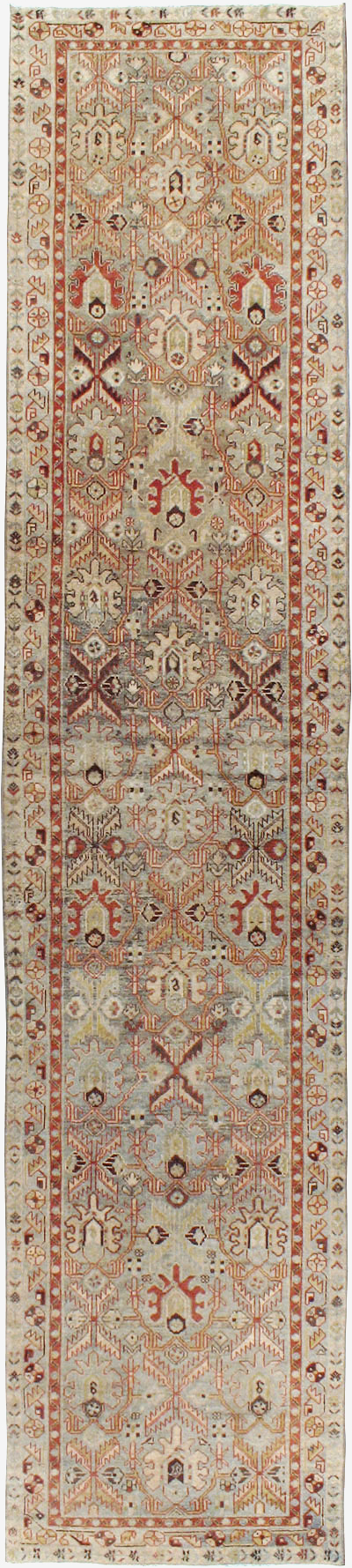 Vintage Persian Malayer Runner, No.23554 - Galerie Shabab