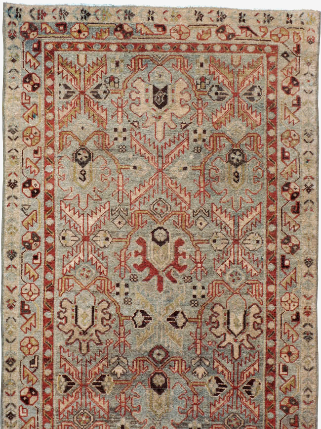 Vintage Persian Malayer Runner, No.23554 - Galerie Shabab