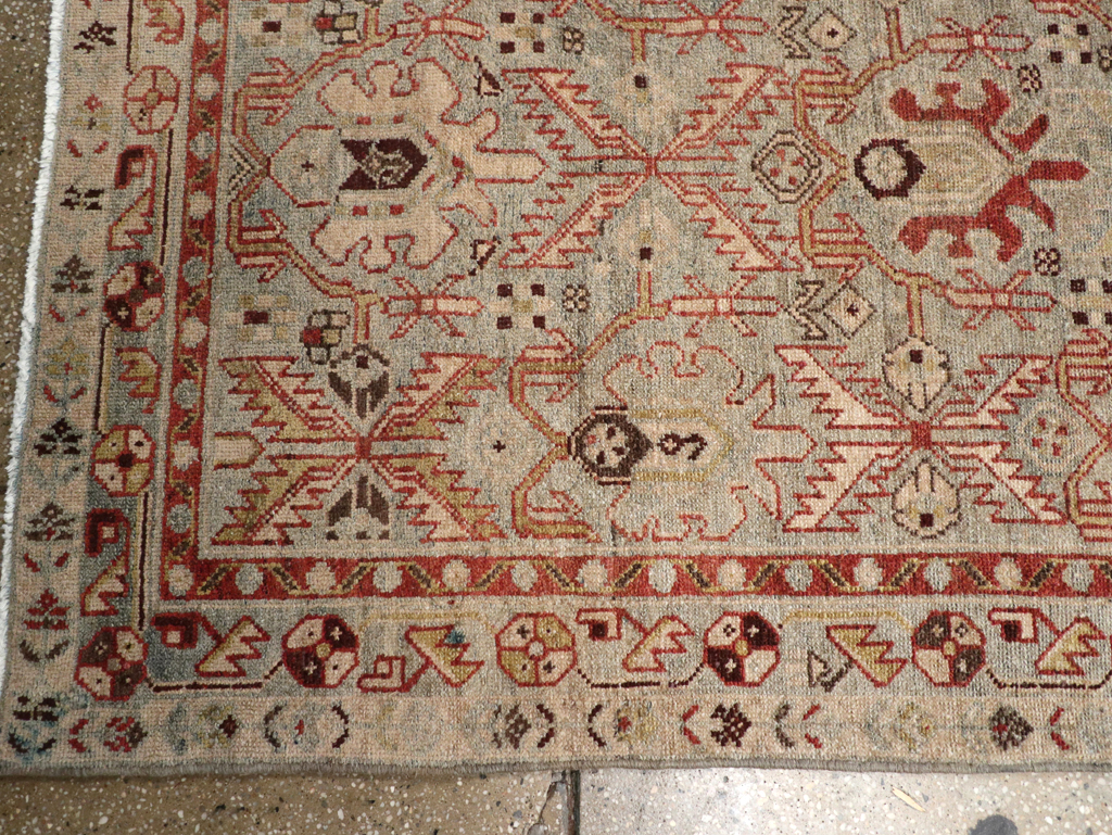 Vintage Persian Malayer Runner, No.23554 - Galerie Shabab