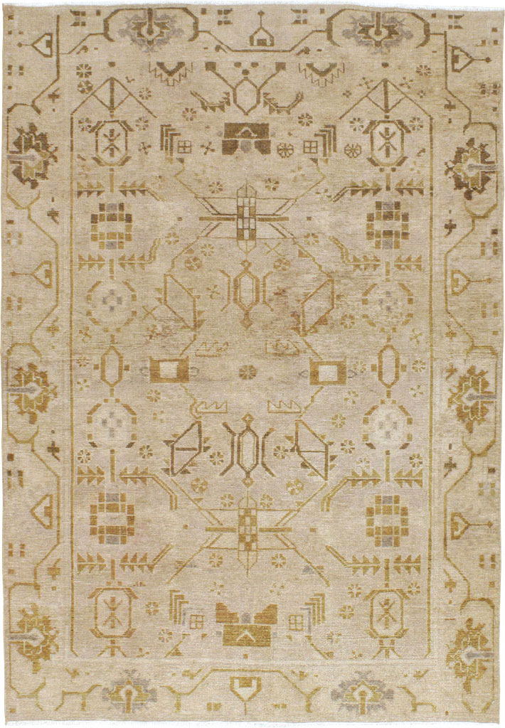 Vintage Persian Malayer Rug, No.23555 - Galerie Shabab