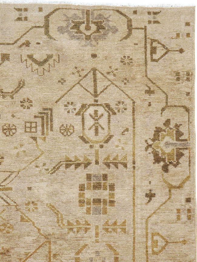 Vintage Persian Malayer Rug, No.23555 - Galerie Shabab