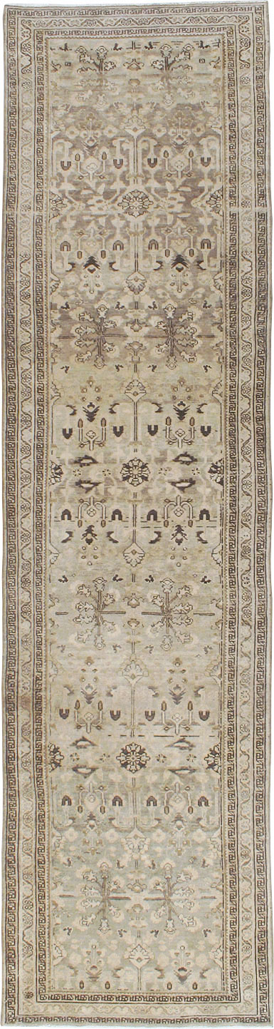 Vintage Persian Malayer Runner, No.23556 - Galerie Shabab