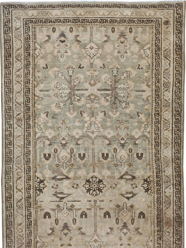 Vintage Persian Malayer Runner, No.23556 - Galerie Shabab