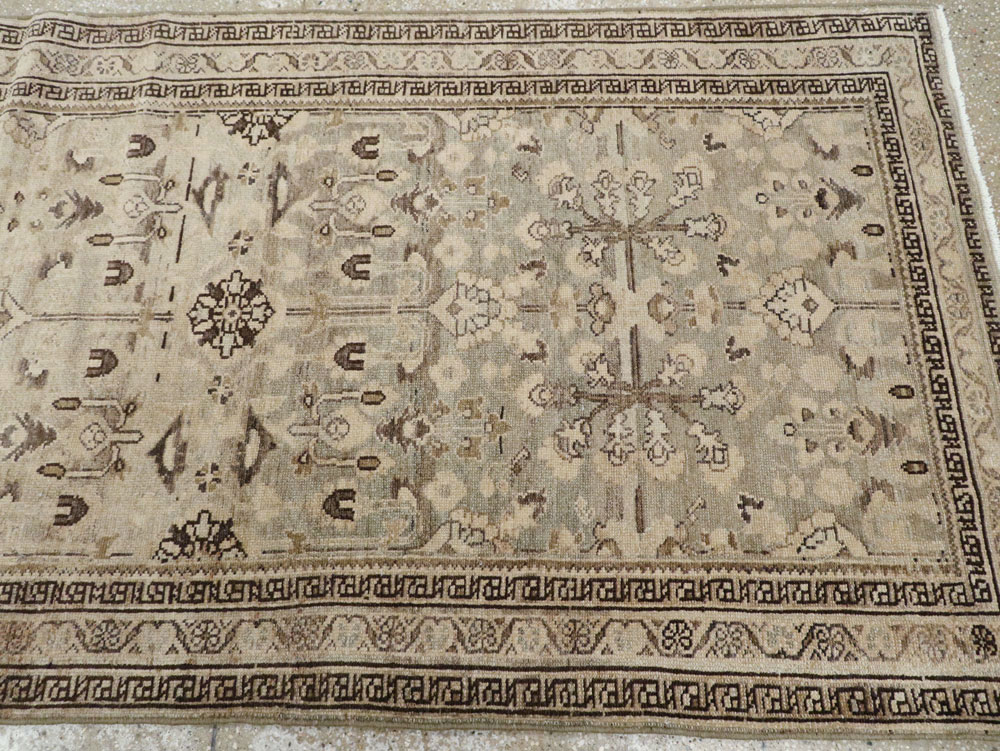 Vintage Persian Malayer Runner, No.23556 - Galerie Shabab