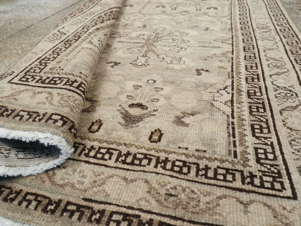 Vintage Persian Malayer Runner, No.23556 - Galerie Shabab