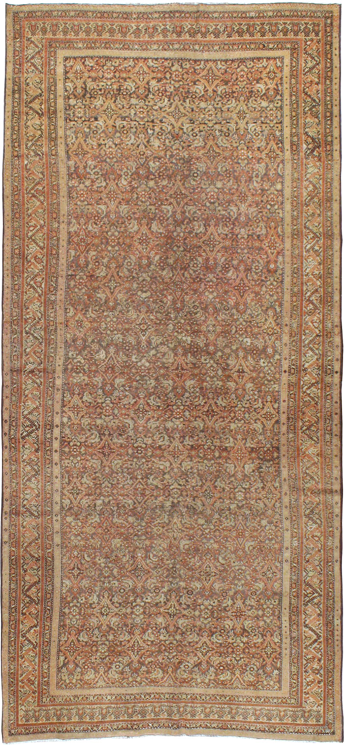 Antique Persian Malayer Gallery Carpet, No.23557 - Galerie Shabab