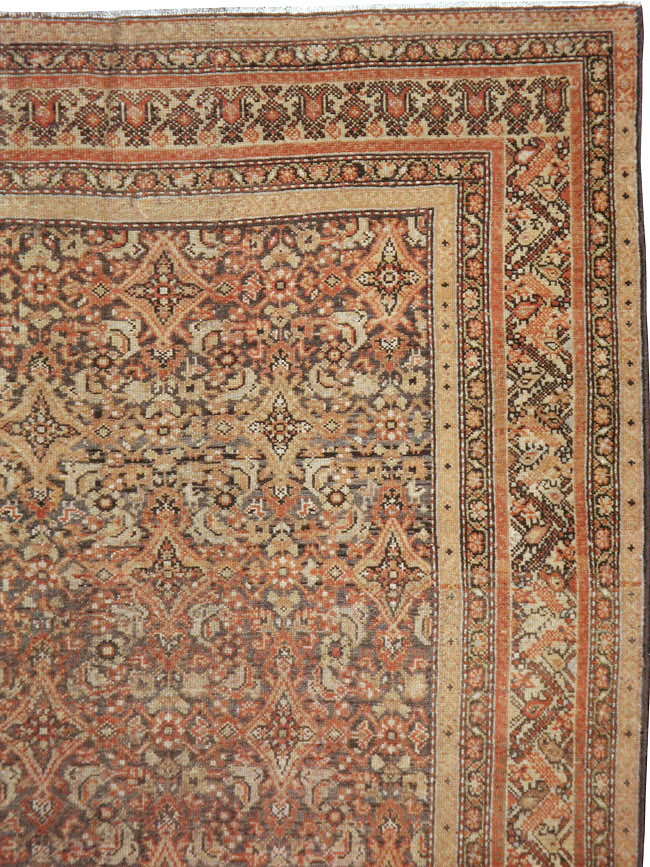 Antique Persian Malayer Gallery Carpet, No.23557 - Galerie Shabab