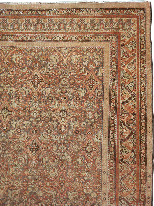 Antique Persian Malayer Gallery Carpet, No.23557 - Galerie Shabab