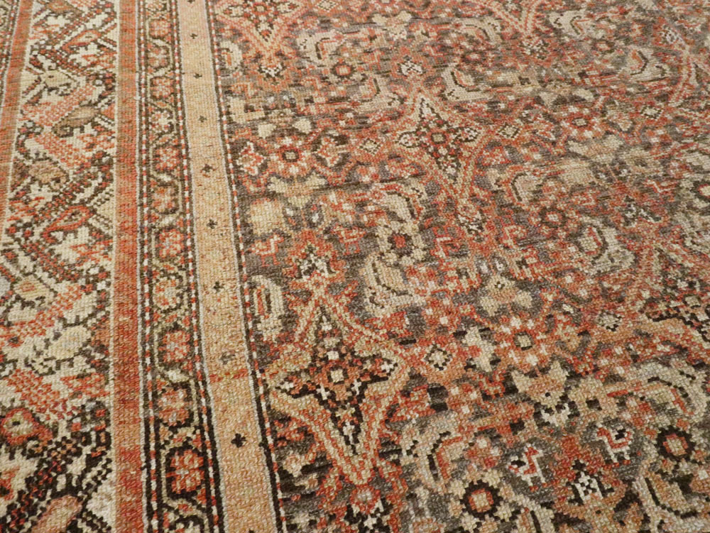 Antique Persian Malayer Gallery Carpet, No.23557 - Galerie Shabab