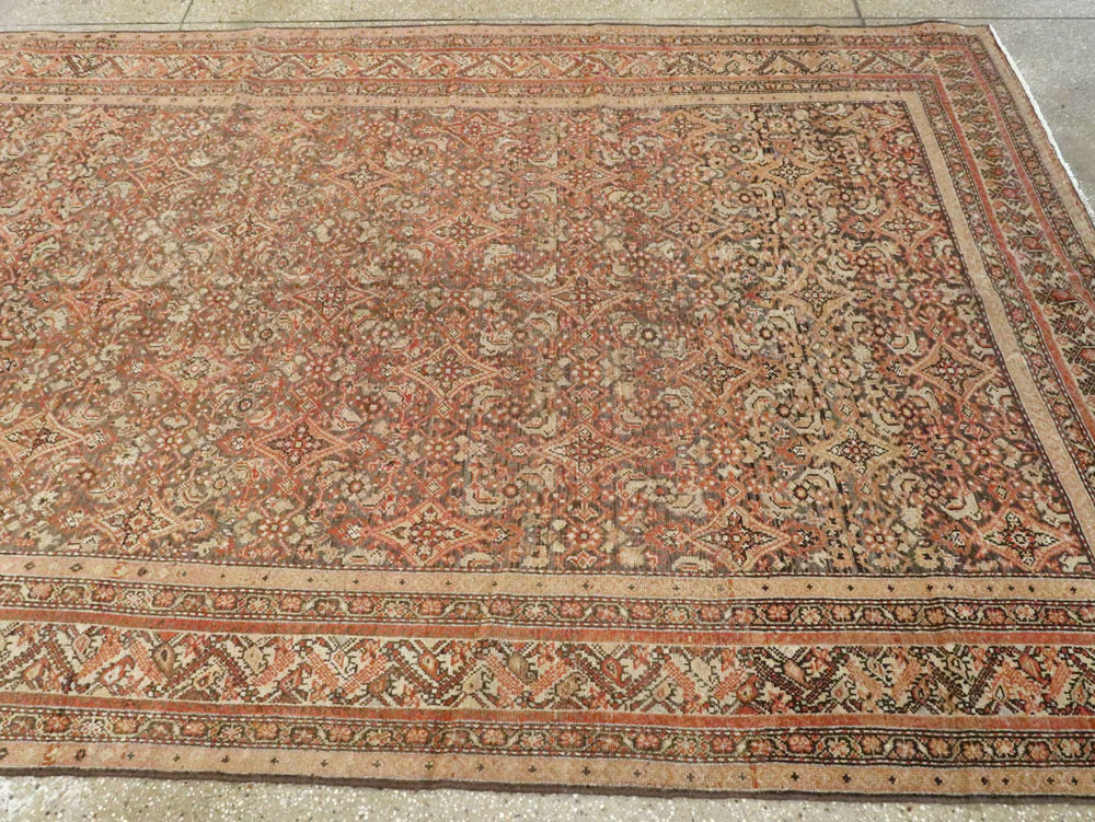 Antique Persian Malayer Gallery Carpet, No.23557 - Galerie Shabab
