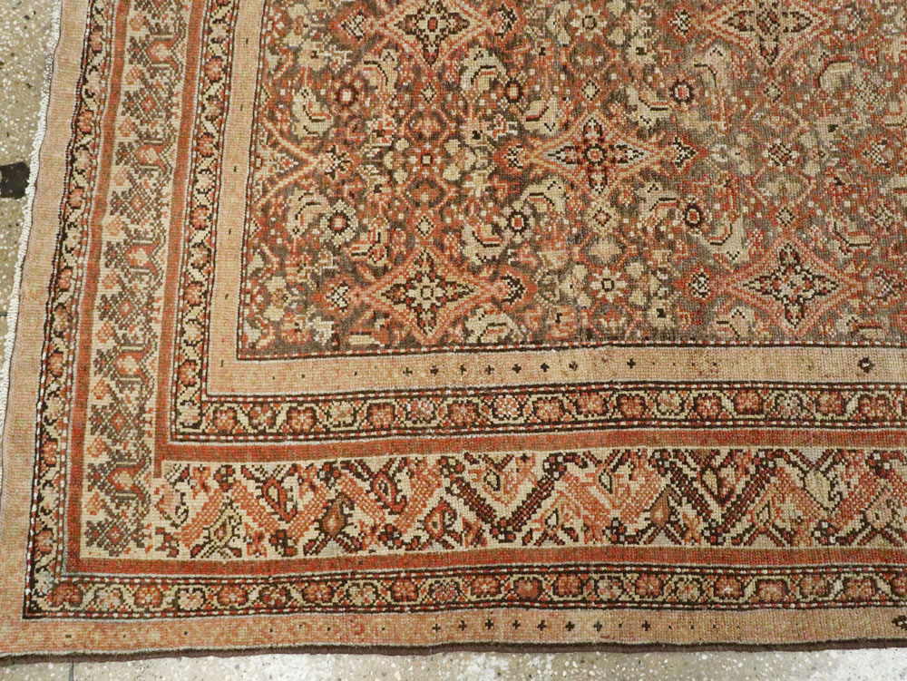 Antique Persian Malayer Gallery Carpet, No.23557 - Galerie Shabab
