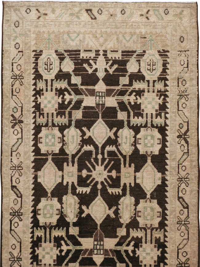 Vintage Persian Malayer Runner, No.23560 - Galerie Shabab